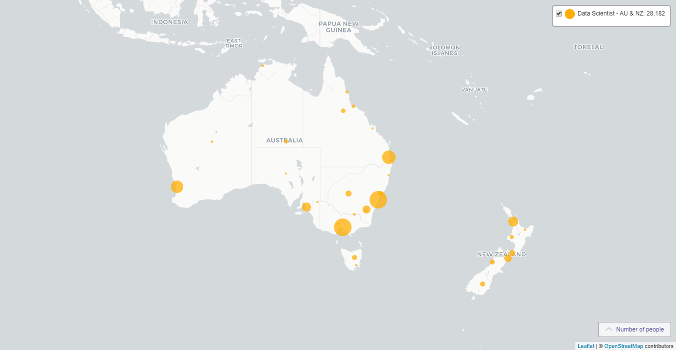 Data scientist map