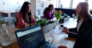 Women in an office