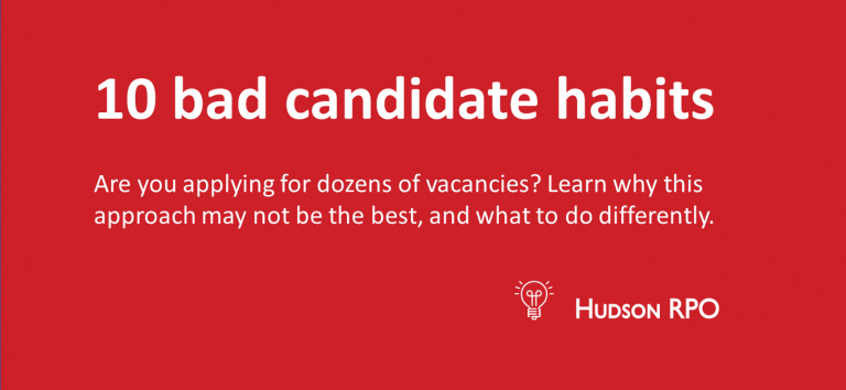 10 bad candidate habits