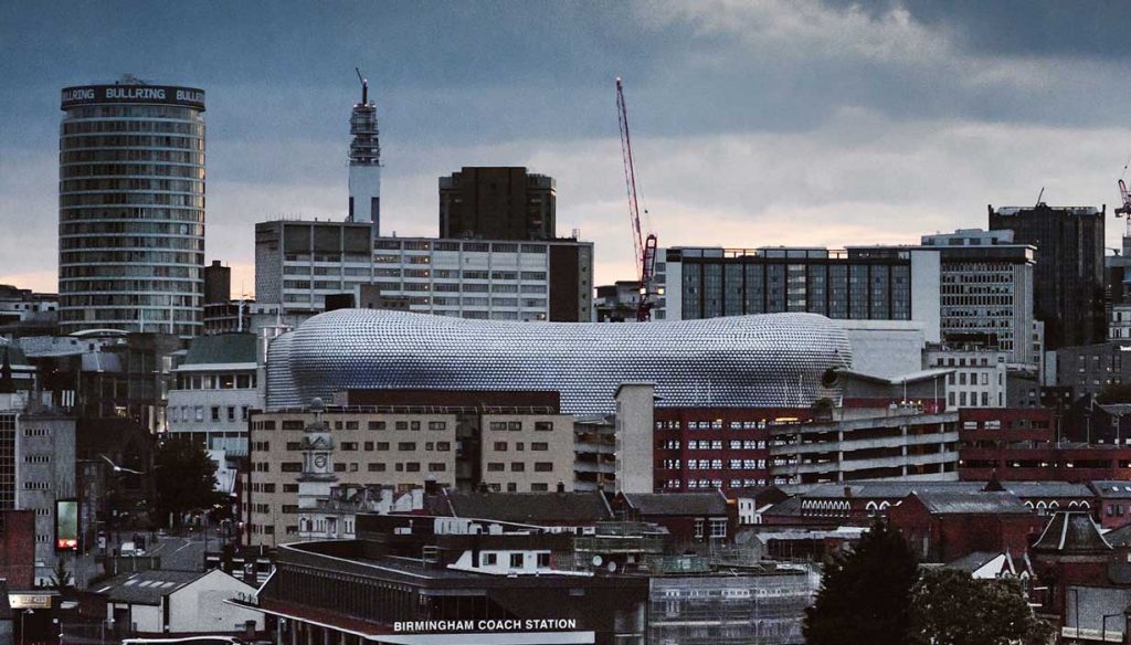 view of Birmingham UK