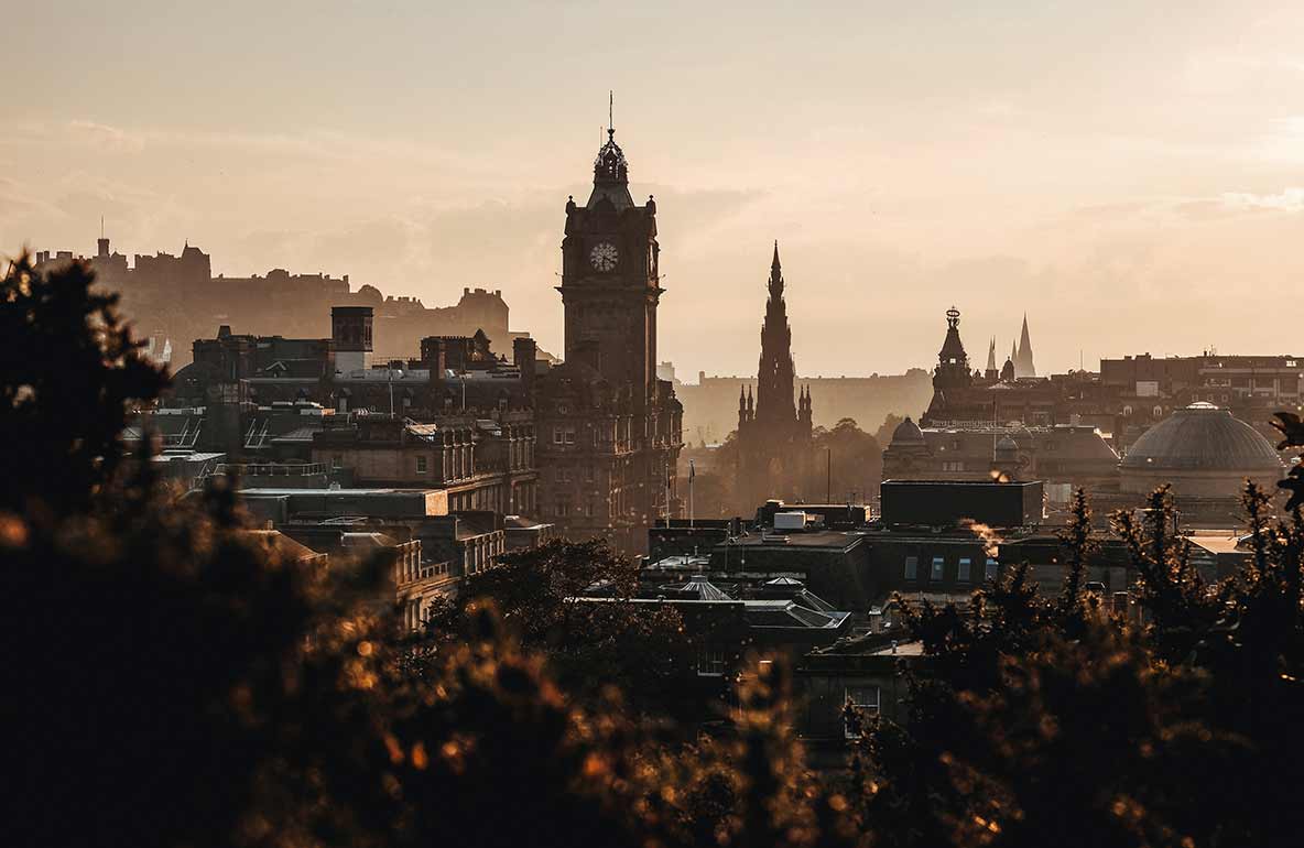 London in evening