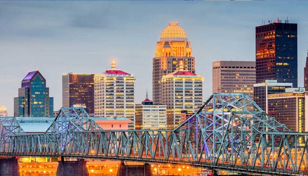 view of Louisville Kentucky