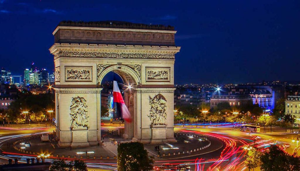 Arc de Triomphe in Paris