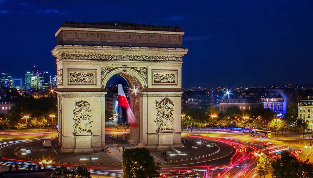 Arc de Triomphe in Paris