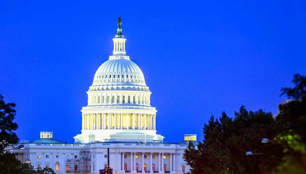 US Capitol building in Washington DC