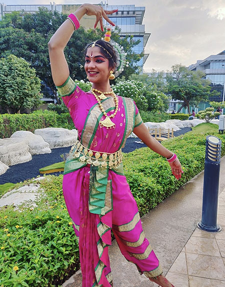 Priya enjoys traditional Indian dance